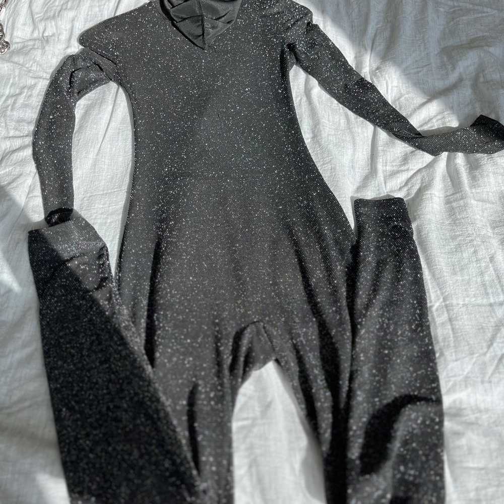 Glitter jumpsuit with mask - image 4