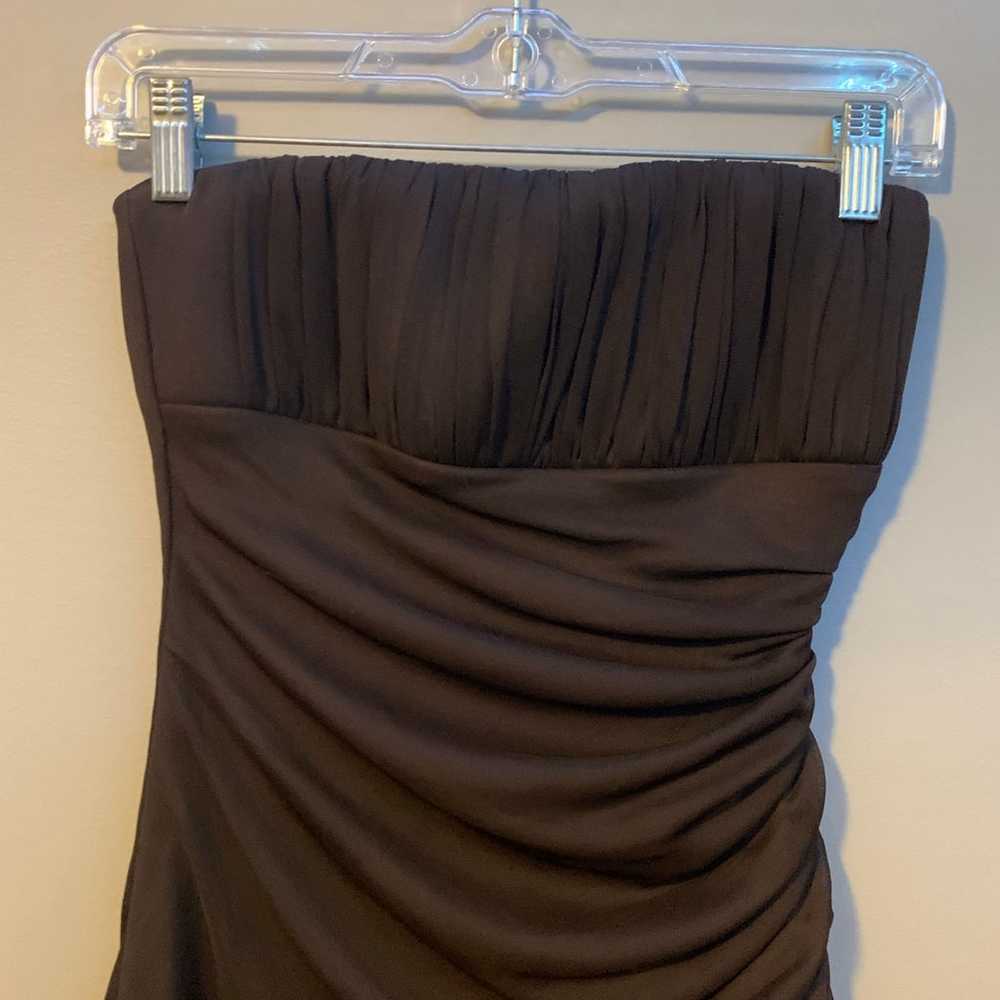 brown strapless fairy dress - image 3