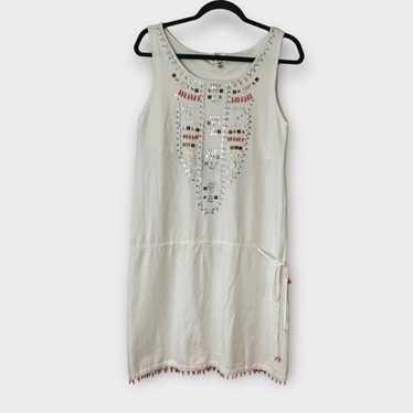 Milly of New York sleeveless embroidered tunic dre