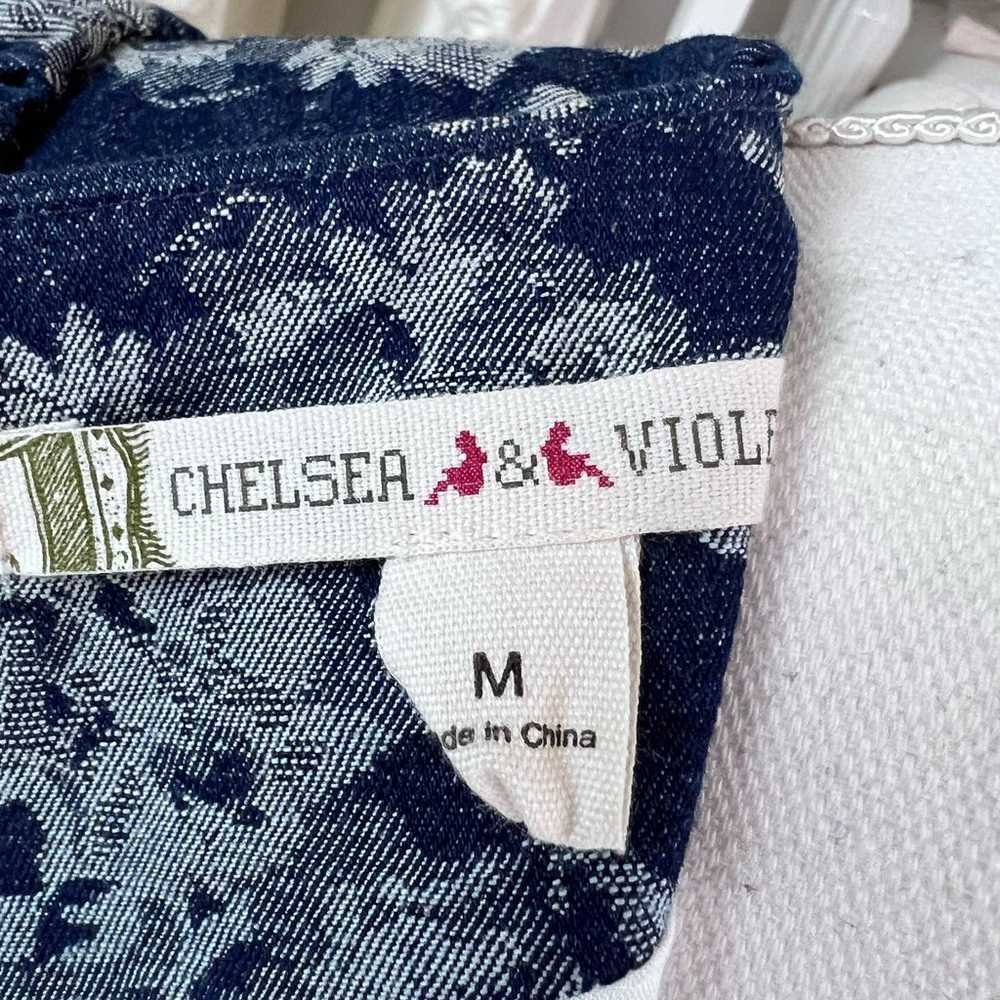 Chelsea & Violet Women's sz. medium white brocade… - image 10