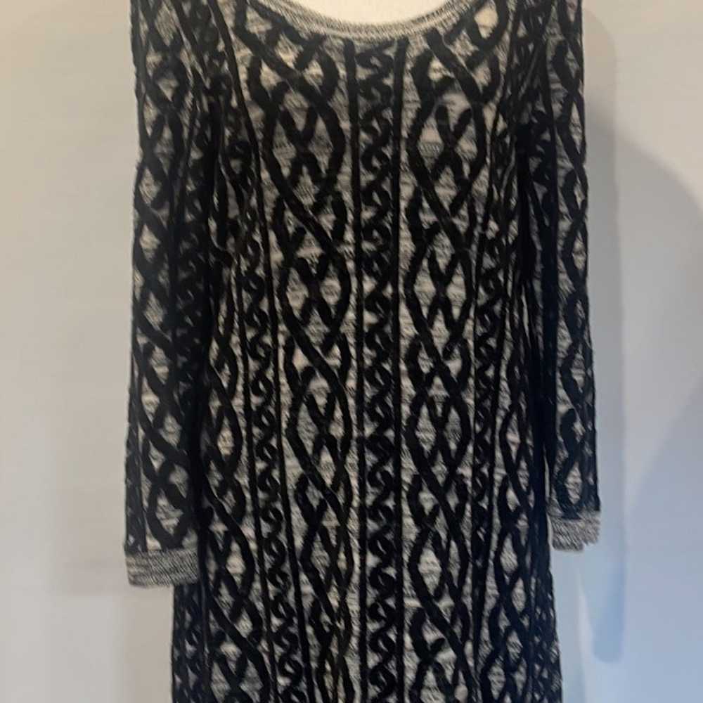 Anthropologie Moth Stitch Cable Sweater Dress - image 3