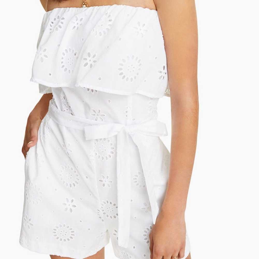 white romper - image 1