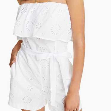 white romper - image 1