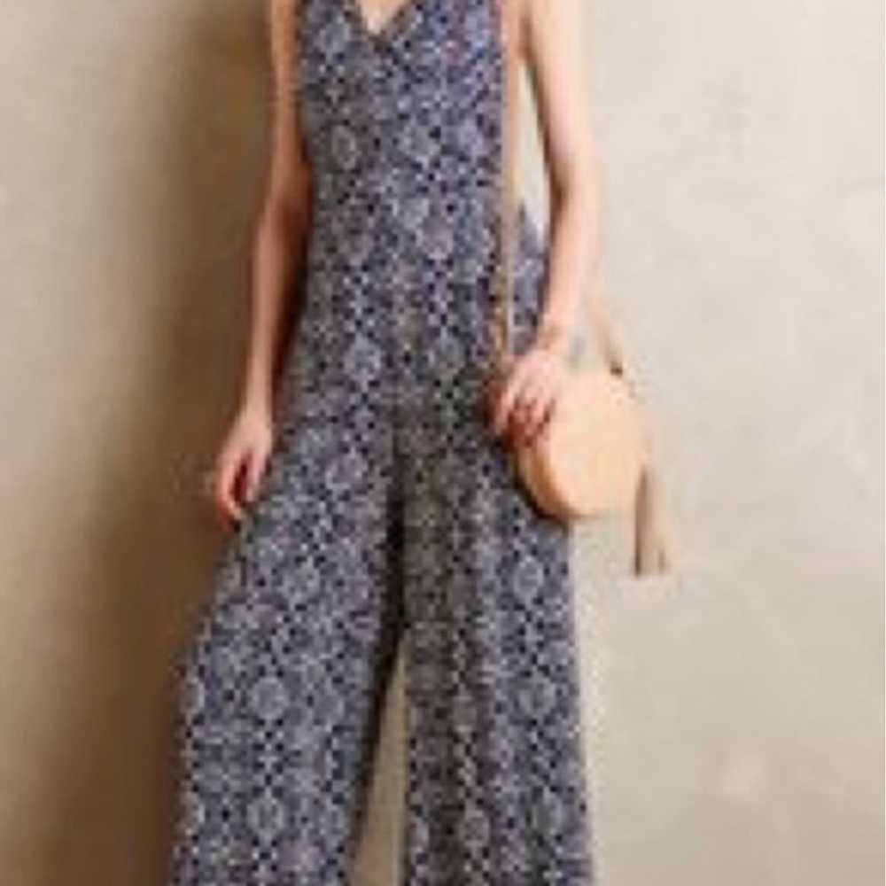 Anthropologie Elevenes jumpsuit pantsuit size 10 - image 2