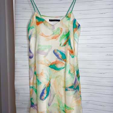 Zara Dress M Medium Multicolour Straps - image 1