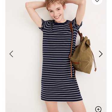 Madewell T Shirt Dress Striped - image 1