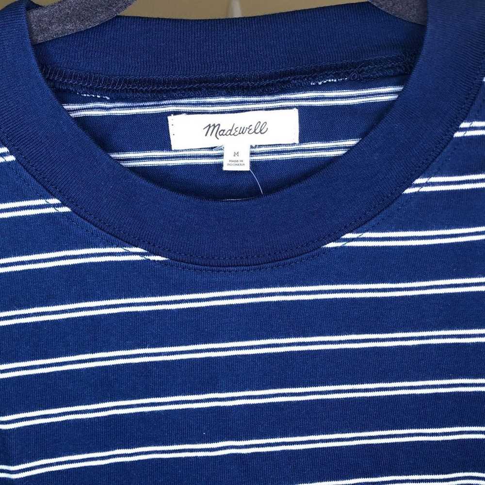 Madewell T Shirt Dress Striped - image 5