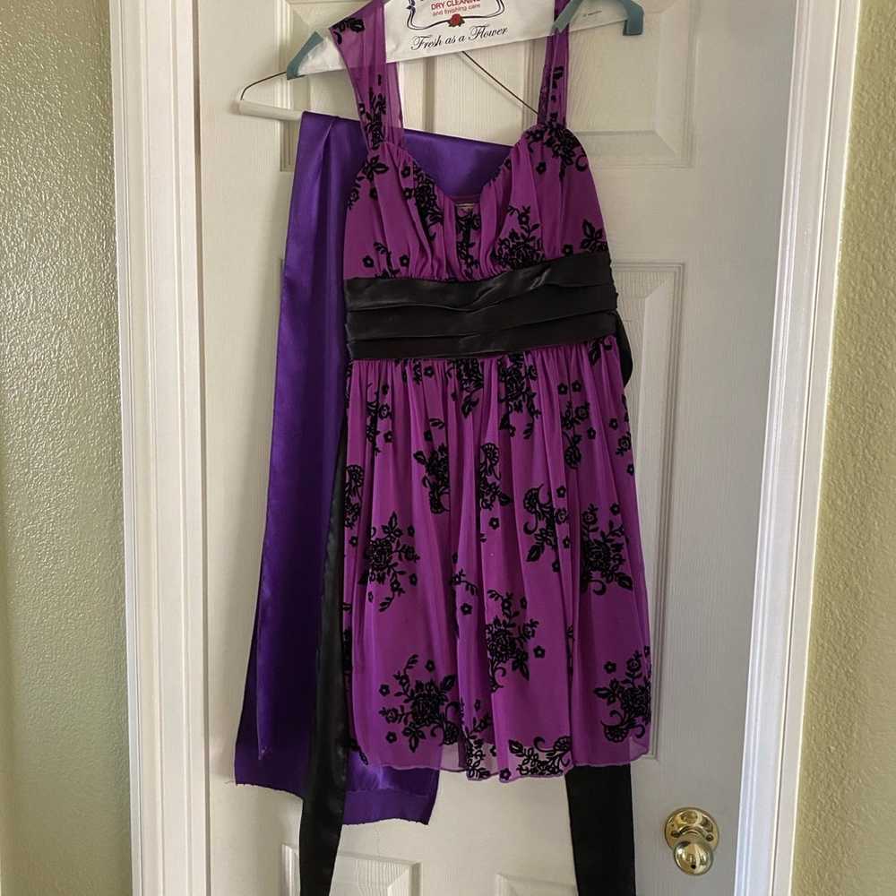 Purple Formal Dress - image 1