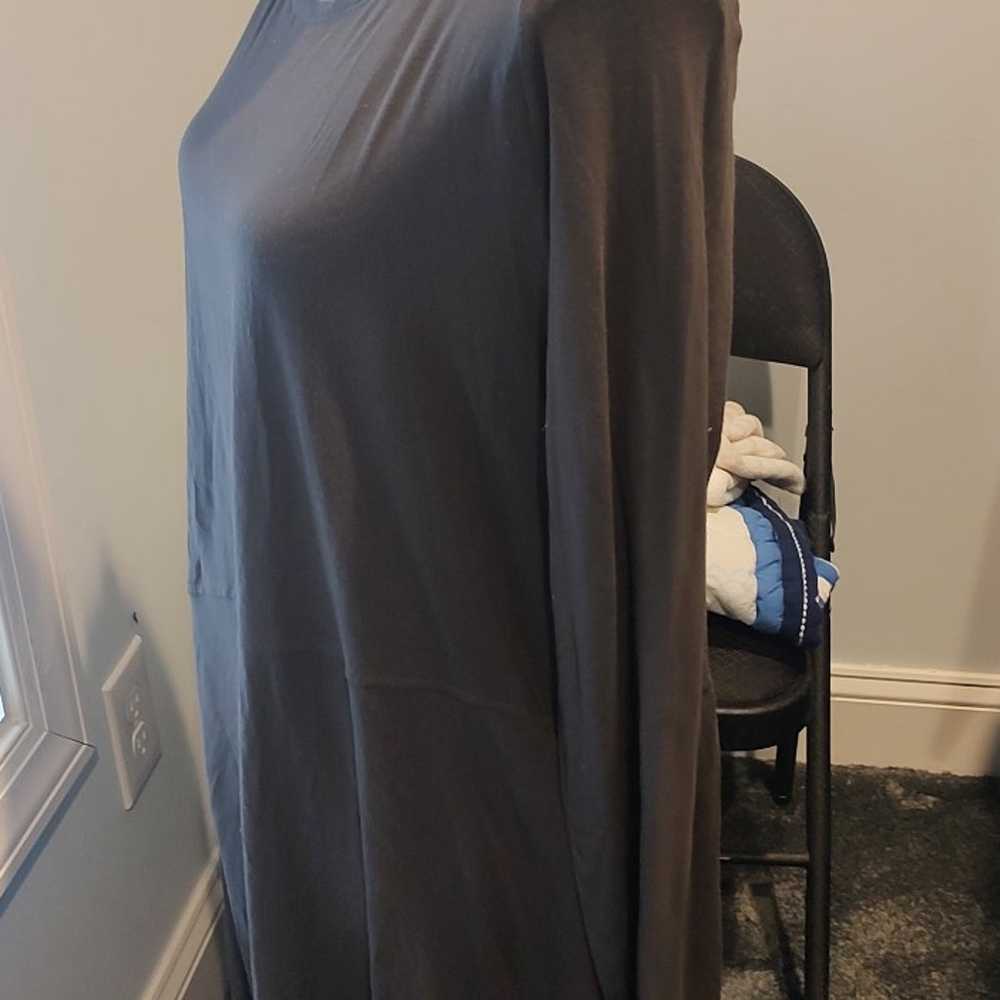 Eileen Fisher gray dress - image 2
