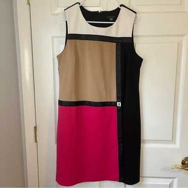 Tommy Hilfiger Colorblock Midi Dress - Women 14 - image 1