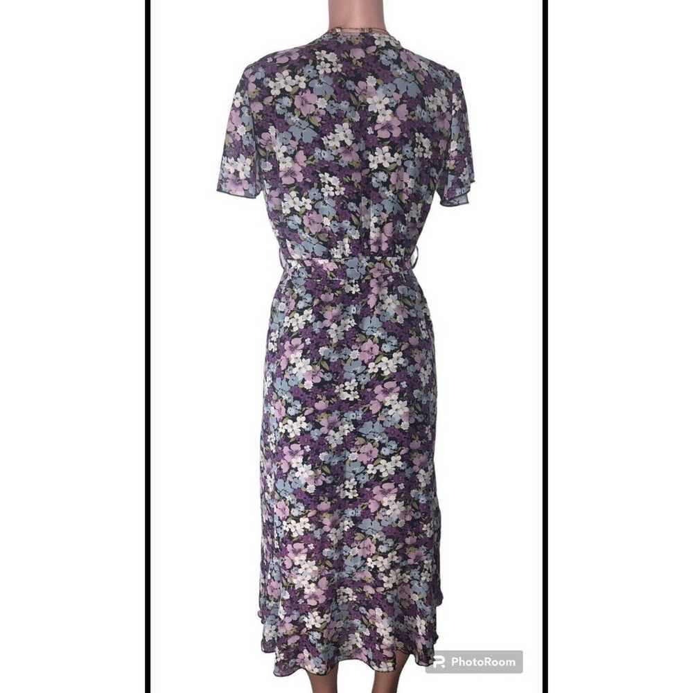 PRETTY GARDEN Women's Dress L Casual Boho Floral … - image 5