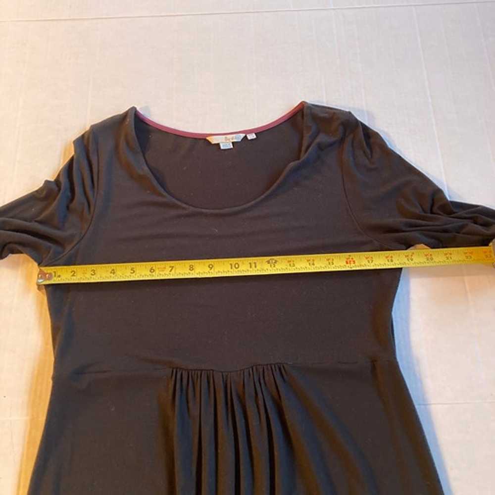 Boden Black Scoop Neck Dress SZ 14R - image 6