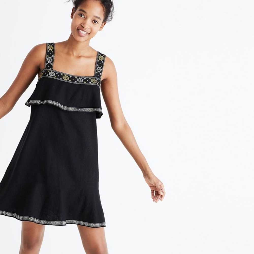 Madewell Embroidered Tier Dress - image 2