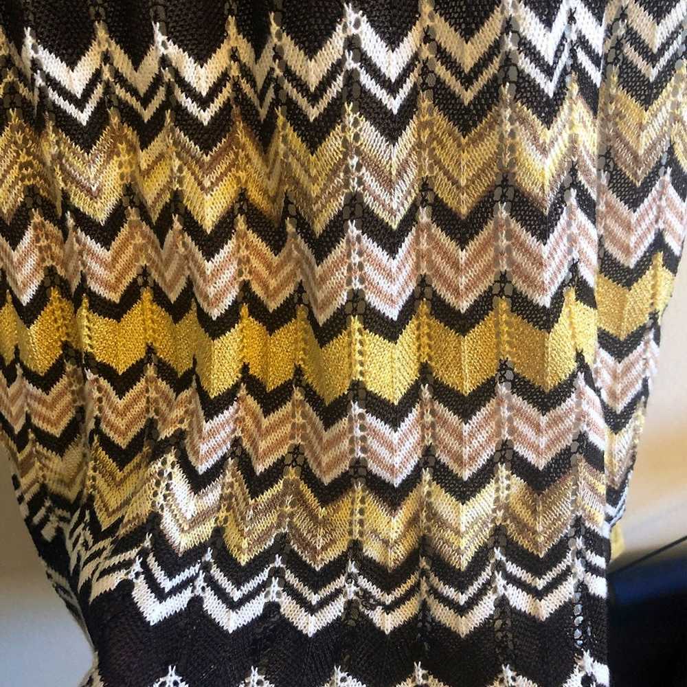 BEBE zigzag pattern dress - image 2