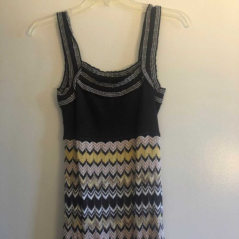 BEBE zigzag pattern dress - image 3