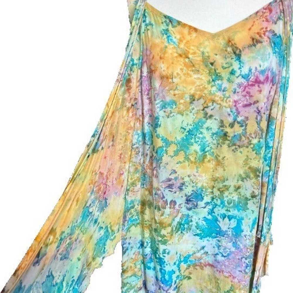 Pineapples Boutique Rainbow Tie Dye Tunic Or Cove… - image 4