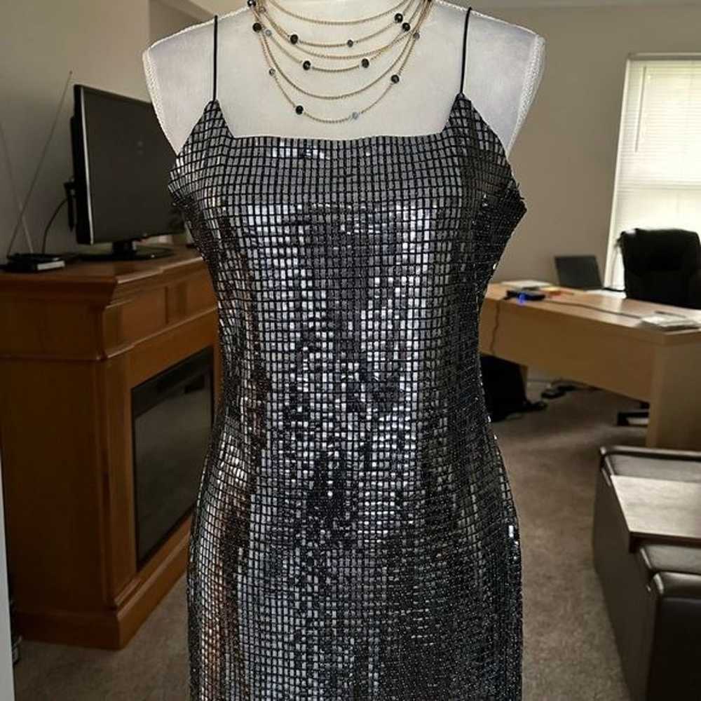Almost Famous Crystal Embellished Dress XL - image 3