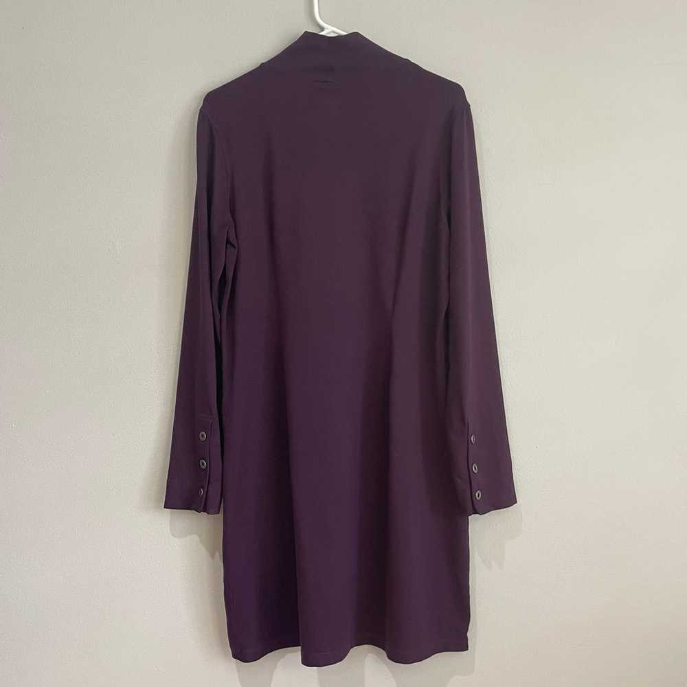 Title Nine Getaway Plum Purple Mockneck Long Slee… - image 2