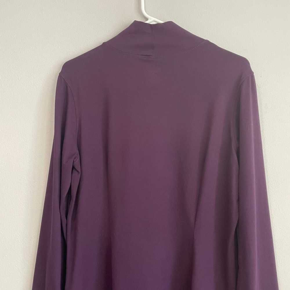 Title Nine Getaway Plum Purple Mockneck Long Slee… - image 4