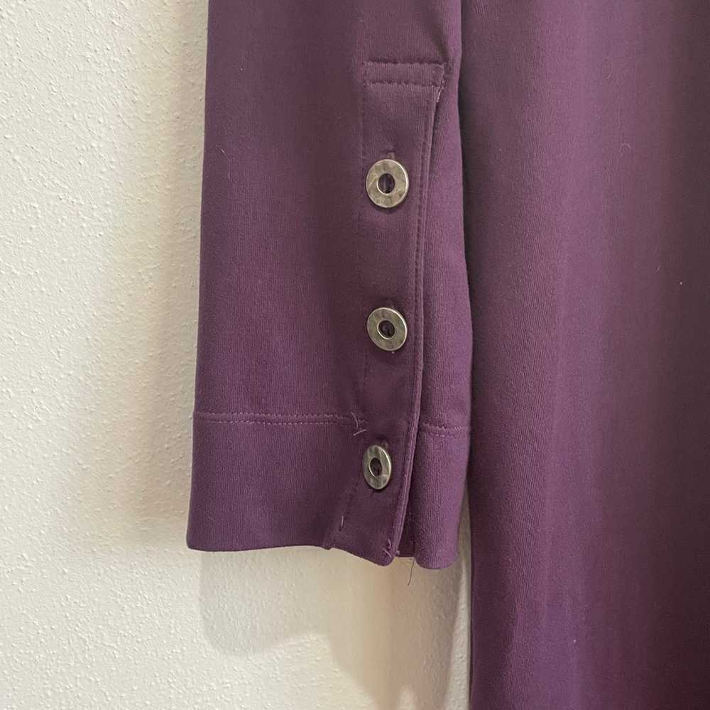 Title Nine Getaway Plum Purple Mockneck Long Slee… - image 5