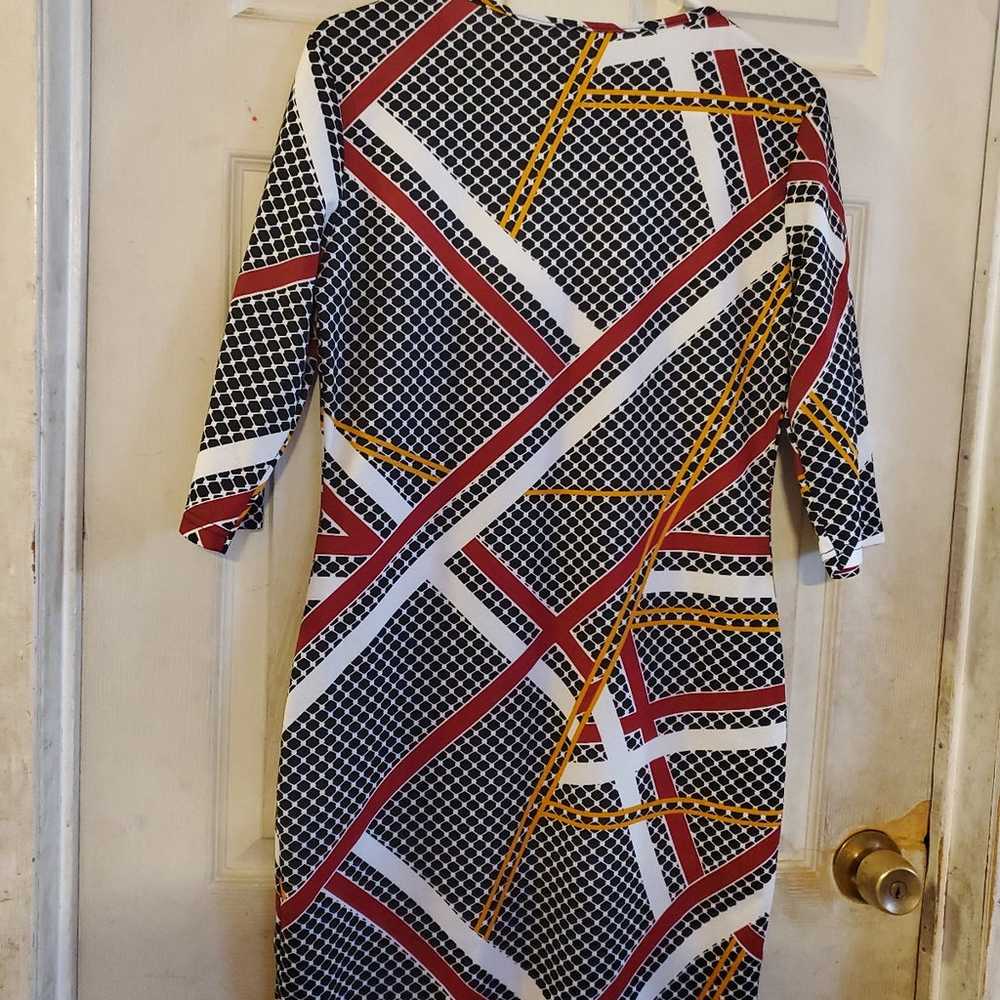 Shein Multicolored Dress. XL. Roundneck Short-sle… - image 7