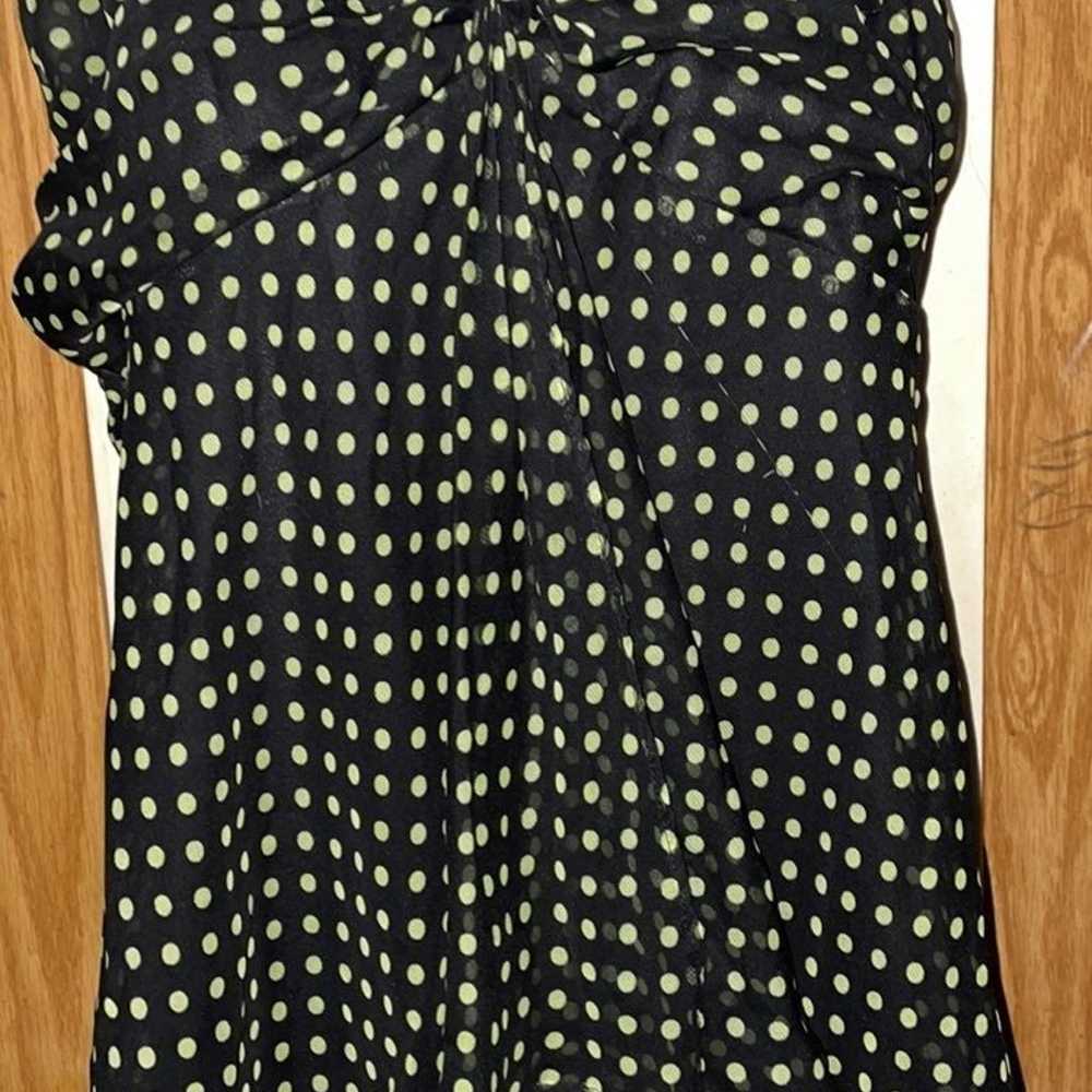BGB Green Polka Dot Dress - image 3