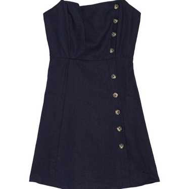 AKIRANAKA Bibiana square neck dress