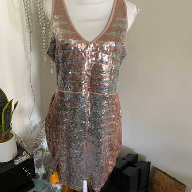 Bebe sequin dress Gem