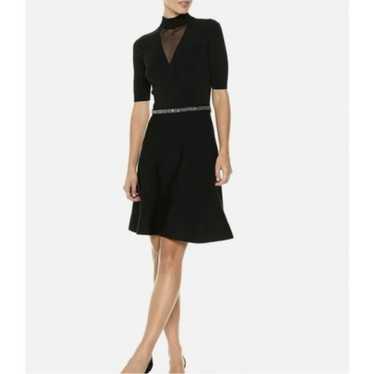 Rachel Roy Black 3/4 Sleeve Fit and Flare Dress - image 1