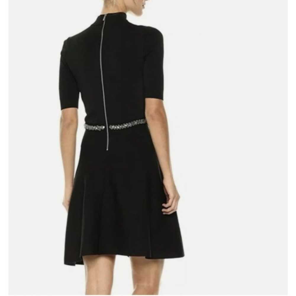 Rachel Roy Black 3/4 Sleeve Fit and Flare Dress - image 2