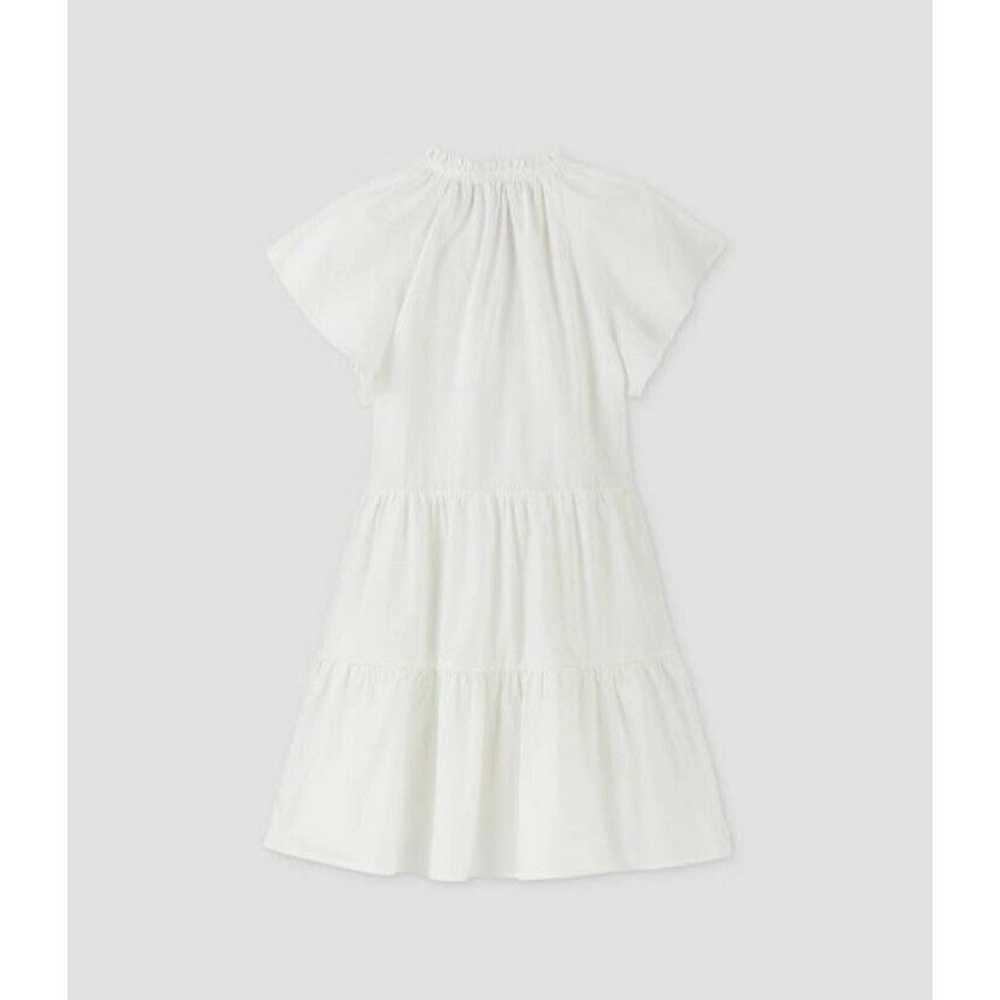 Short Sleeve Poplin Babydoll Dress - image 2