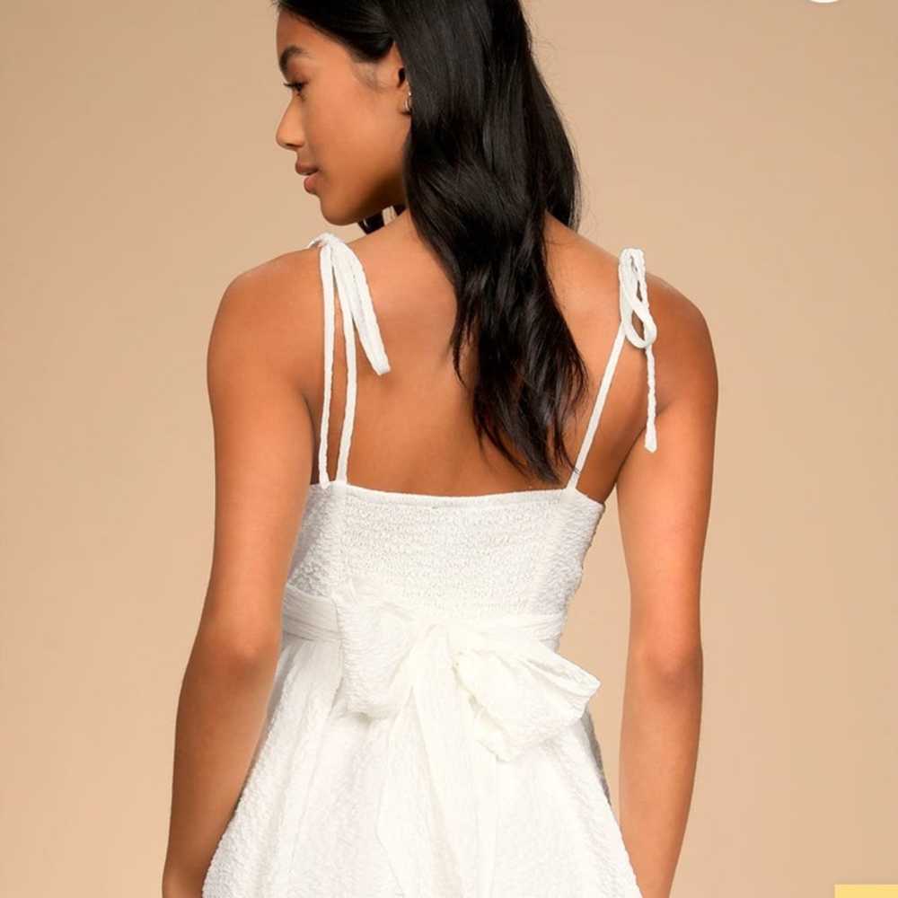 Lulus White Skater Dress - image 2