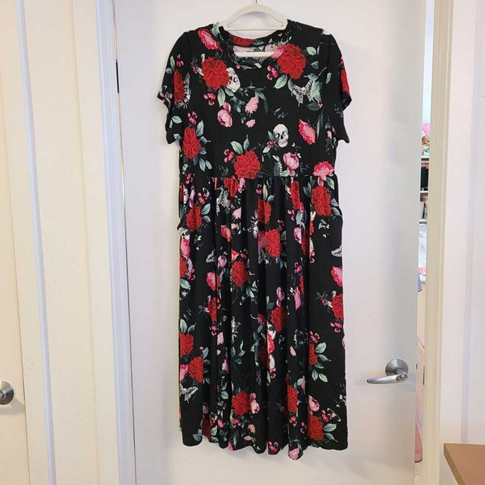 Torrid Midi Super Soft Skater Dress size 2 - image 3