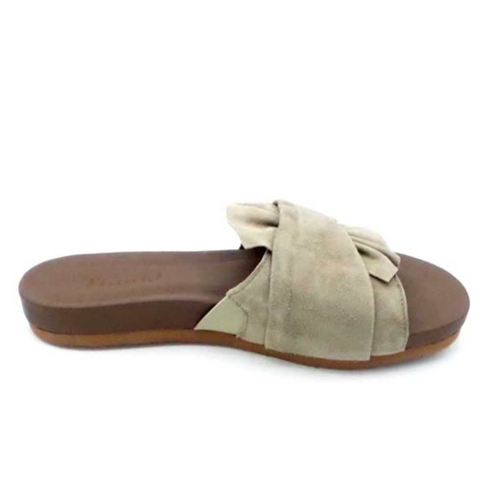 Think! Leather Slide Sandal Shik Jute - image 1