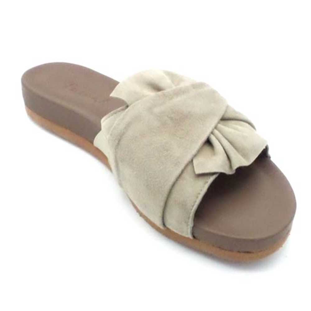 Think! Leather Slide Sandal Shik Jute - image 2