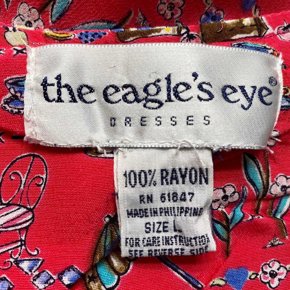 Eagle's Eye Vintage 1980s Women’s Dress Size L Pi… - image 5