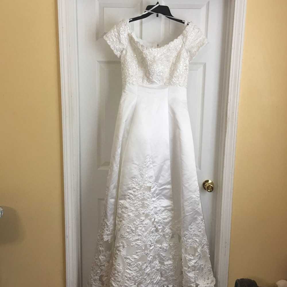 Wedding Dress Size 12 - image 1