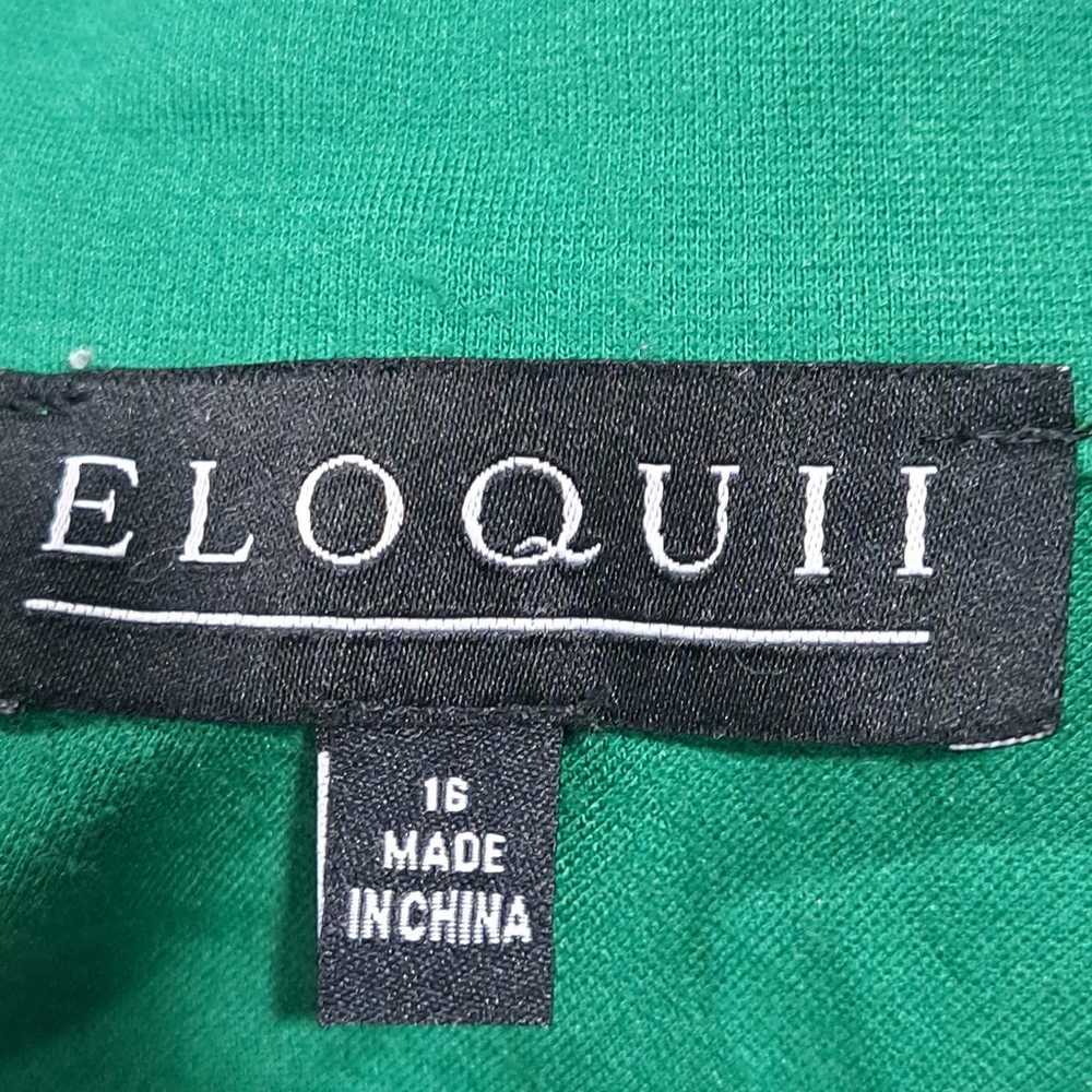 Eloquii A line V neck Casual work dress size 16 - image 7