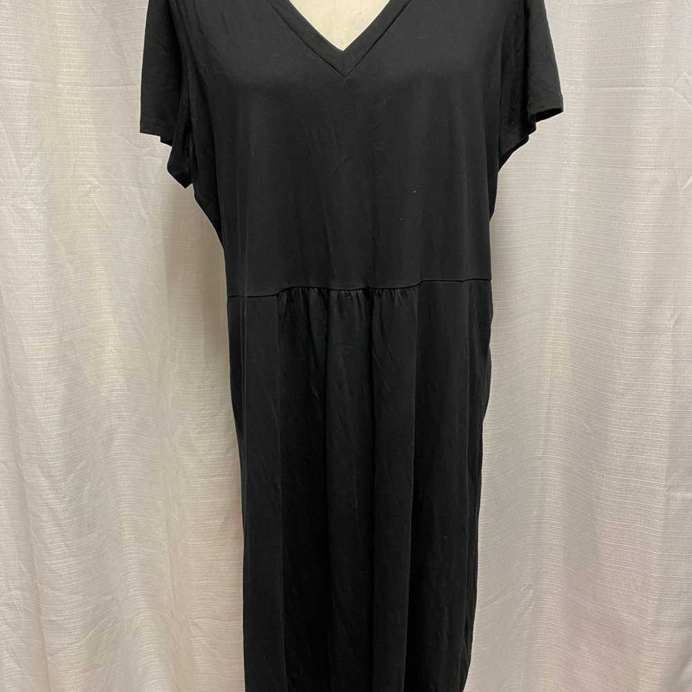 Boden Penelope Jersey Dress in black | size 16 - image 1