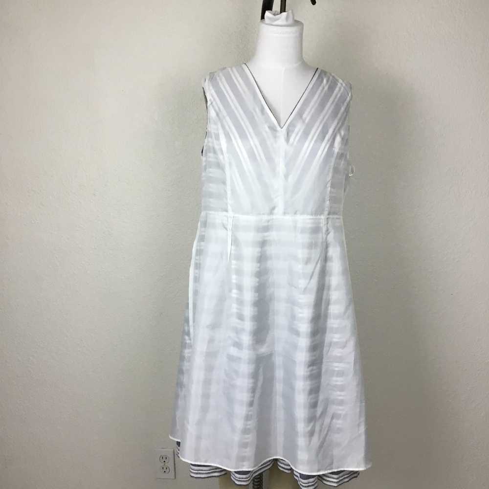 Tommy Hilfiger Women’s Dress Size 18 Grey /Blue/G… - image 5