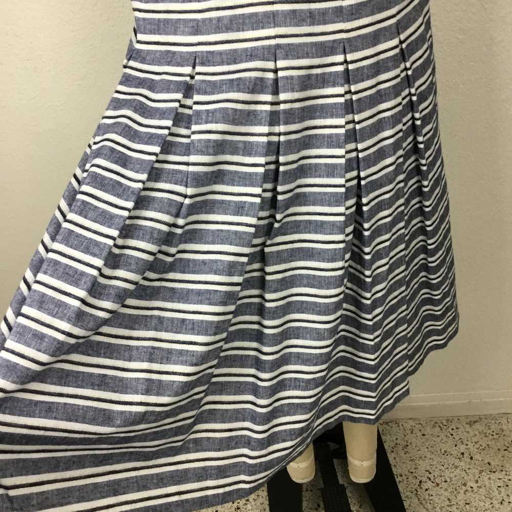 Tommy Hilfiger Women’s Dress Size 18 Grey /Blue/G… - image 7