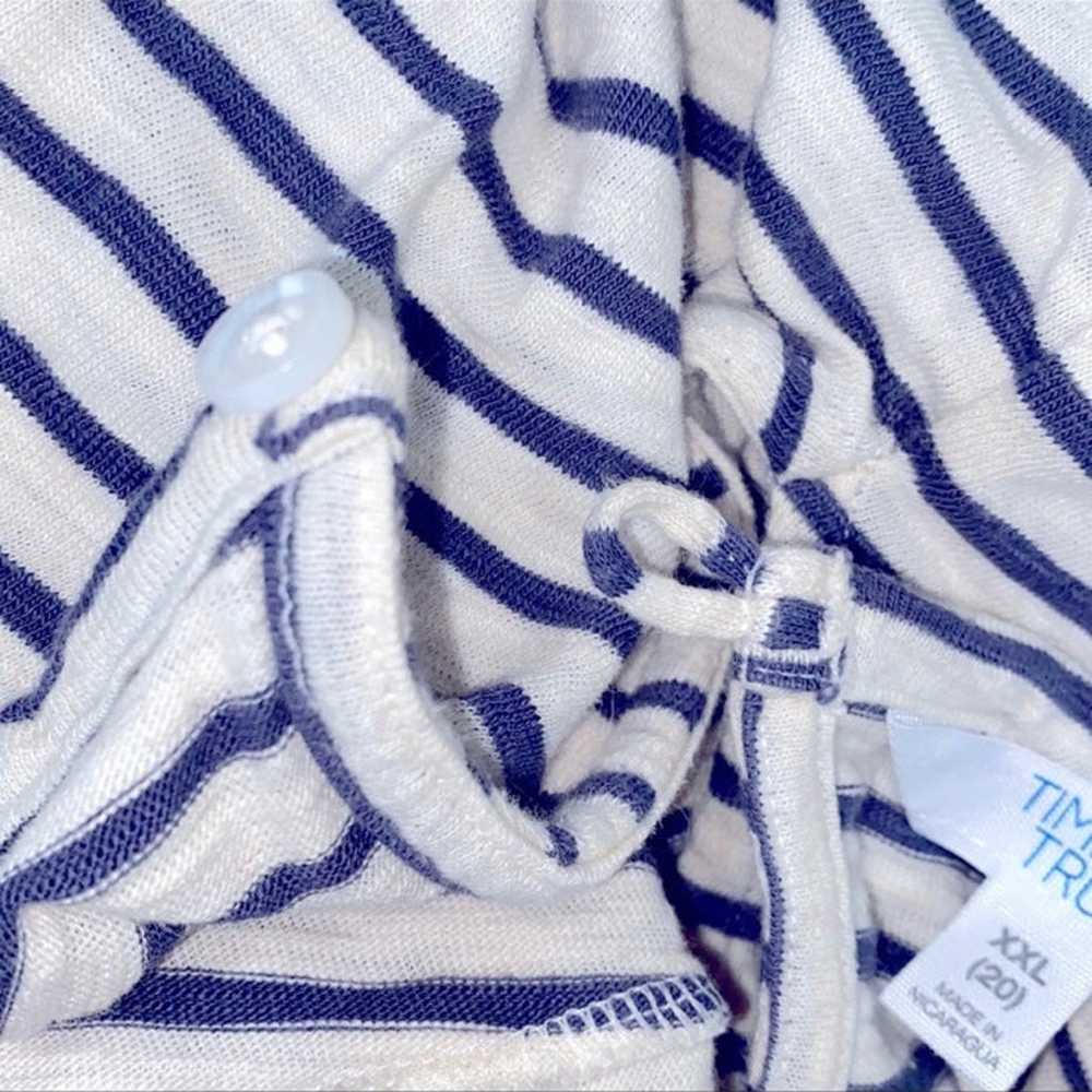 Time and Tru striped shorts romper size 20/XXL - image 6