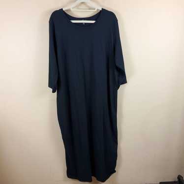 Ellos 3/4 Sleeve Knit Maxi Dress in Black Size 22… - image 1