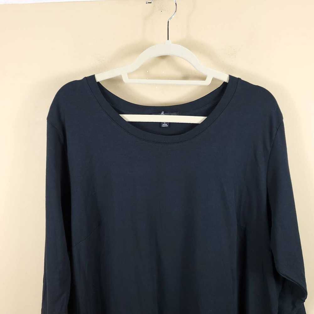 Ellos 3/4 Sleeve Knit Maxi Dress in Black Size 22… - image 2