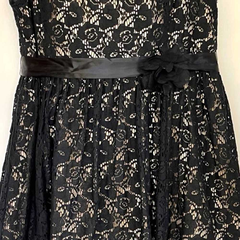 POMPOUS GIRLY PLUS SIZE 22W LBD BLACK LACE ABIGAI… - image 3