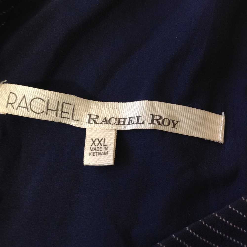 Rachel Roy floral dress one shoulder tie size XXL - image 3