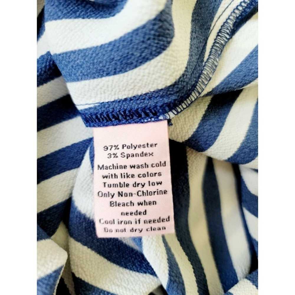Juicy Couture Striped Navy Blue White Sleeveless … - image 11
