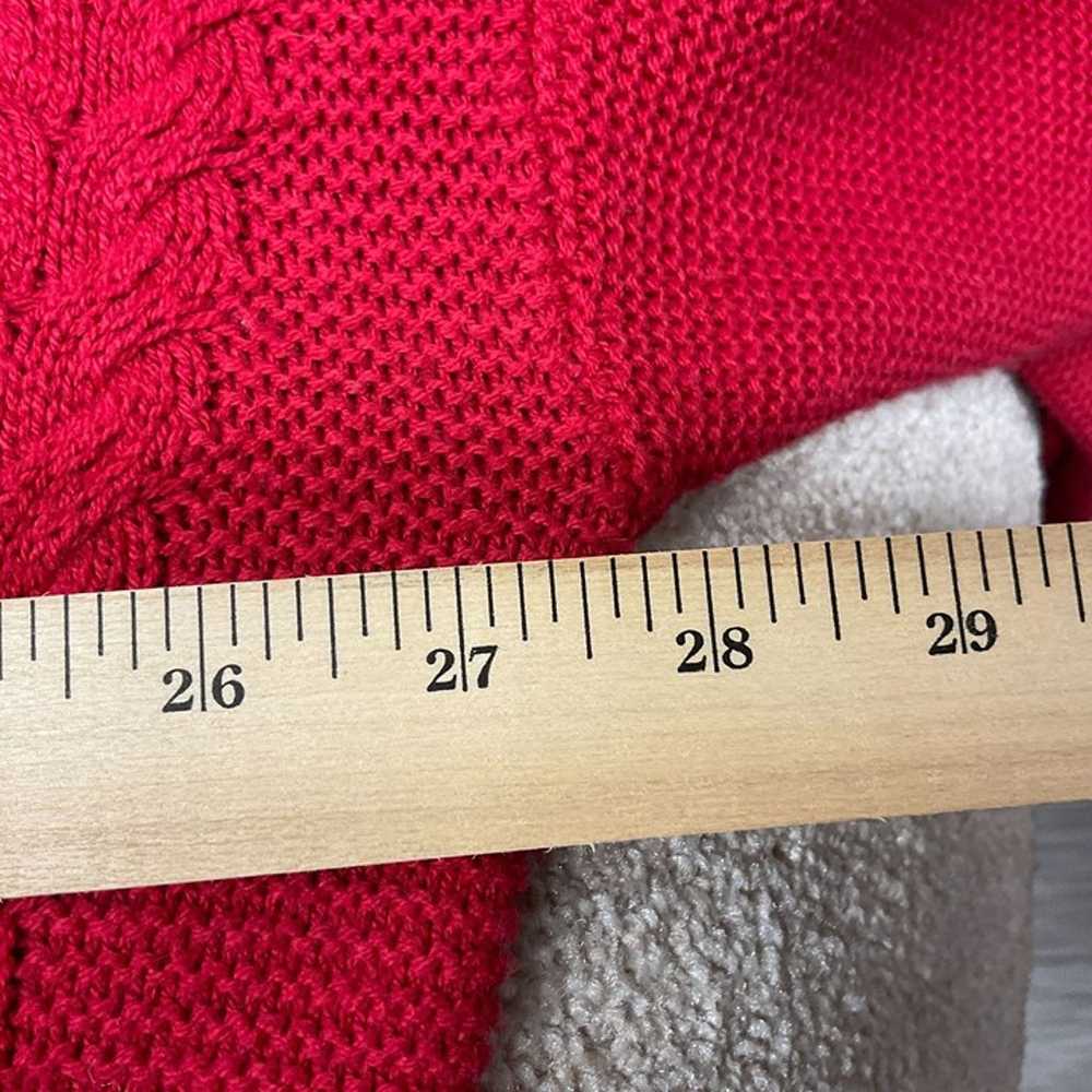 Torrid Woman's Red V Neck Sweater Dress Size 2 (2… - image 6