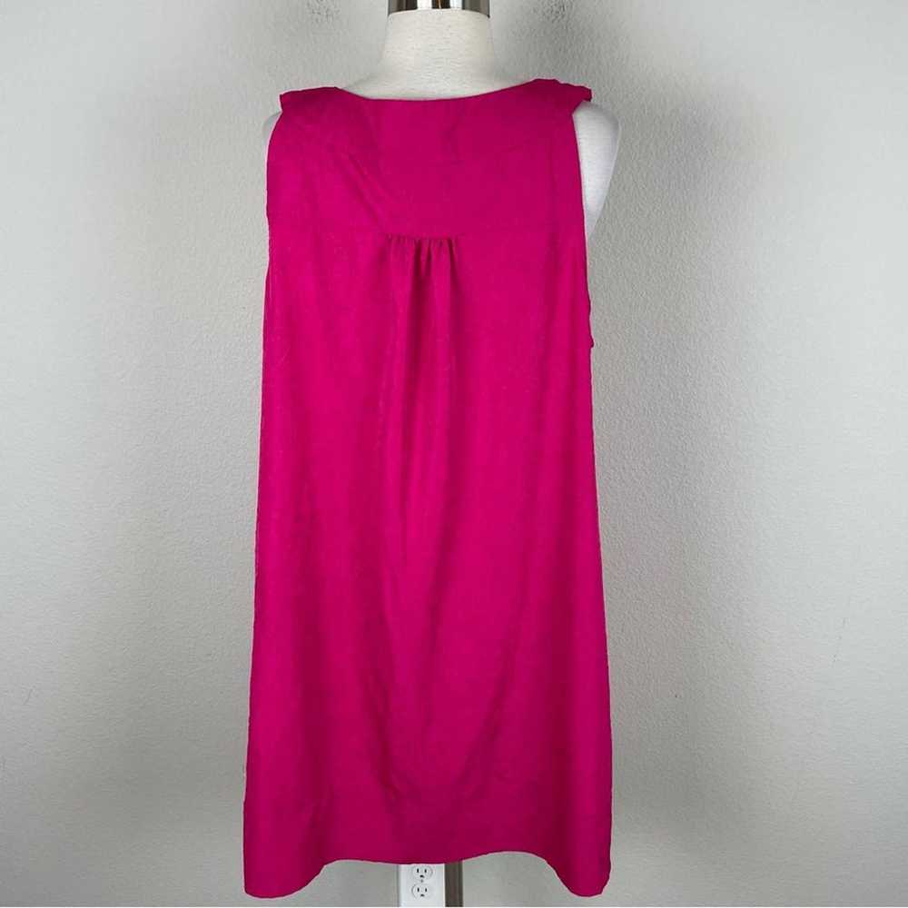 Lane Bryant Pink Crinkle Braided Neck Dress Tunic… - image 3