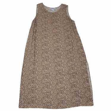 Another Thyme Leopard Shift Dress 24W - image 1